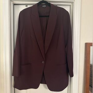 Express One Button Blazer